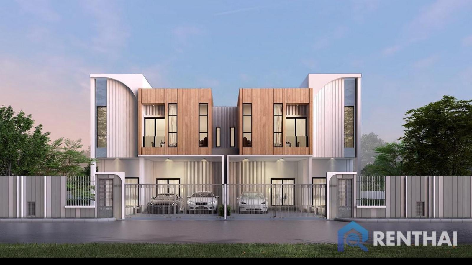 The Clover Pattaya a modern 2-storey house