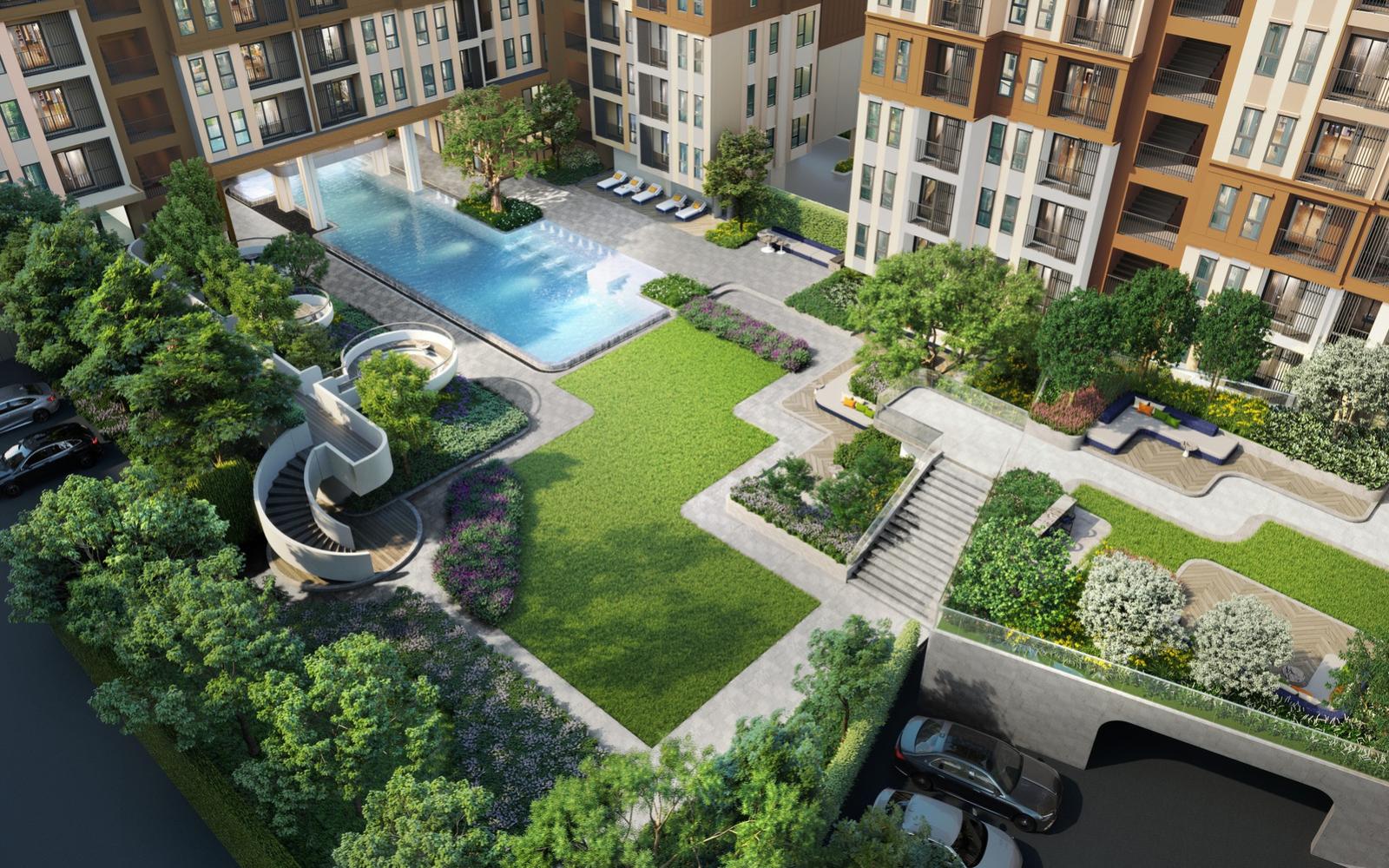 1 Bed Plus 35 ตร.ม. ห้องเด็กเล็กได้ ใกล้โรงเรียนนานาชาติ | Aspire Sukhumvit 103 | 2.87 ล้านบาท – รูปที่ 4