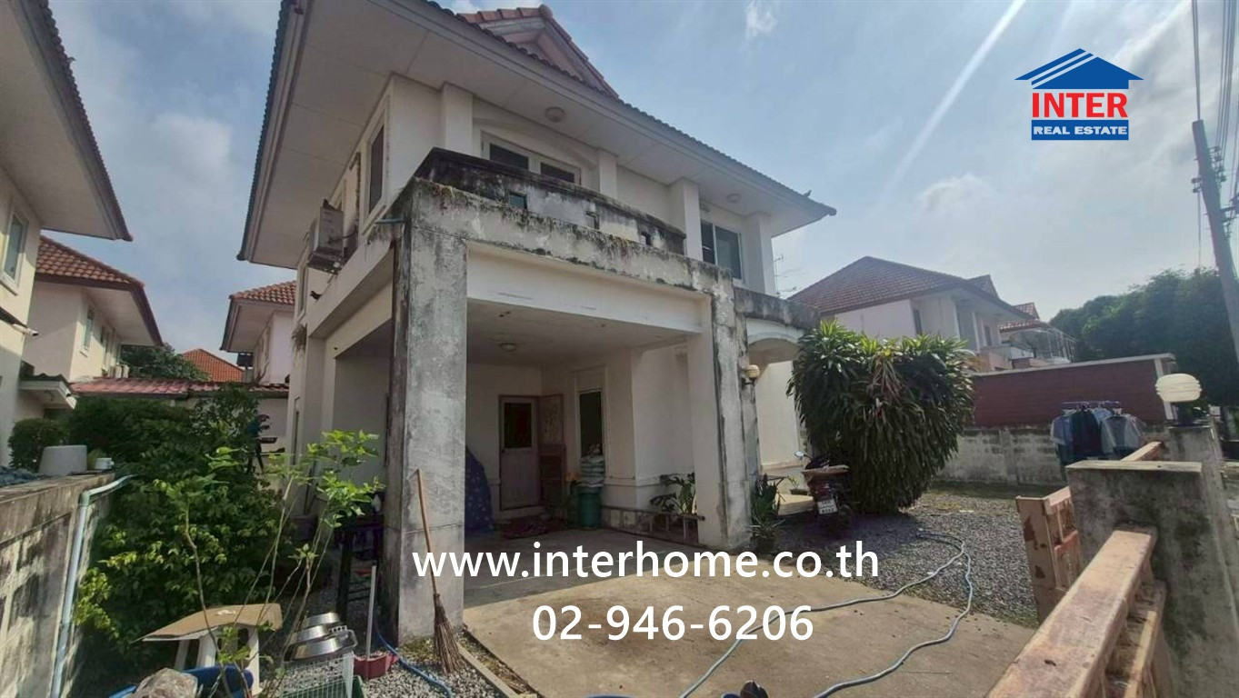 บ้านเดี่ยว 2 ชั้น 60 ตร.ว. หมู่บ้านศิริวรรณ-ชวนชม ซอยนาทอง ถนนบางกรวย-ไทรน้อย บางบัวทอง นนทบุรี – รูปที่ 4