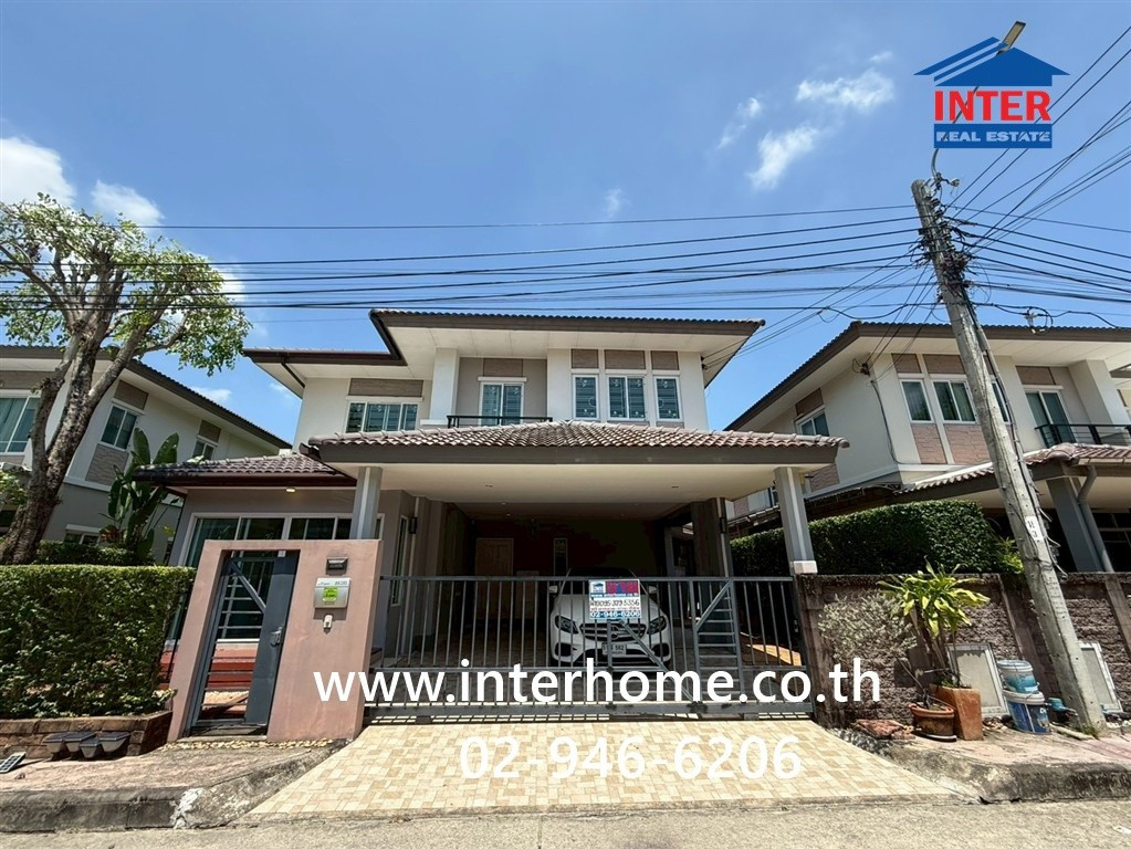 บ้านเดี่ยว 2 ชั้น 52.5 ตร.ว. หมู่บ้านเดอะ แพลนท์ แจ้งวัฒนะ ซอยแจ้งวัฒนะ-ปากเกร็ด39 ถนนแจ้งวัฒนะ ปากเกร็ด นนทบุรี – รูปที่ 2