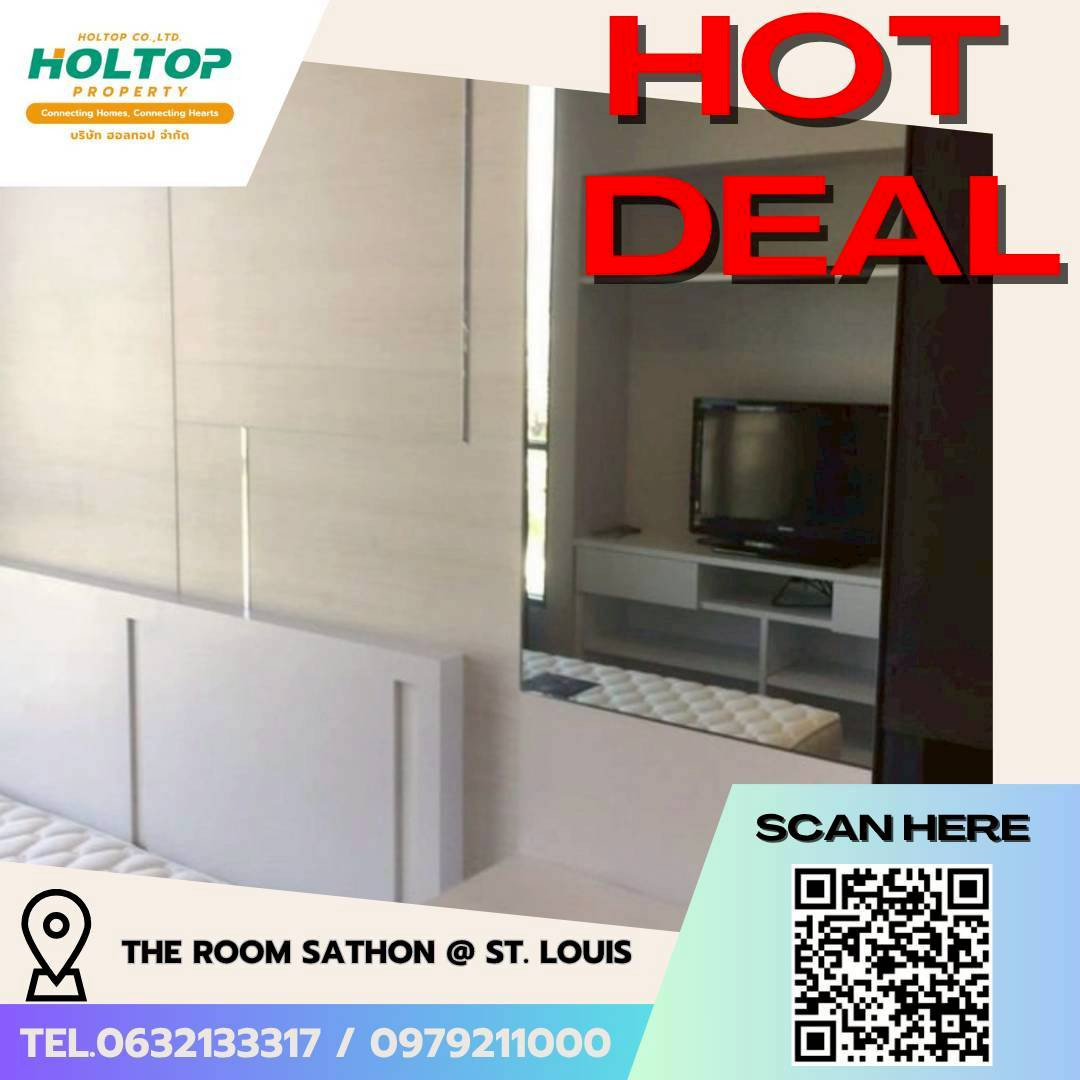 #L869🎉 280669 Condo for Rent: The Room Sathon @ St. Louis #L869🎉 280669 Condo for Rent: The Room Sathon @ St. Louis