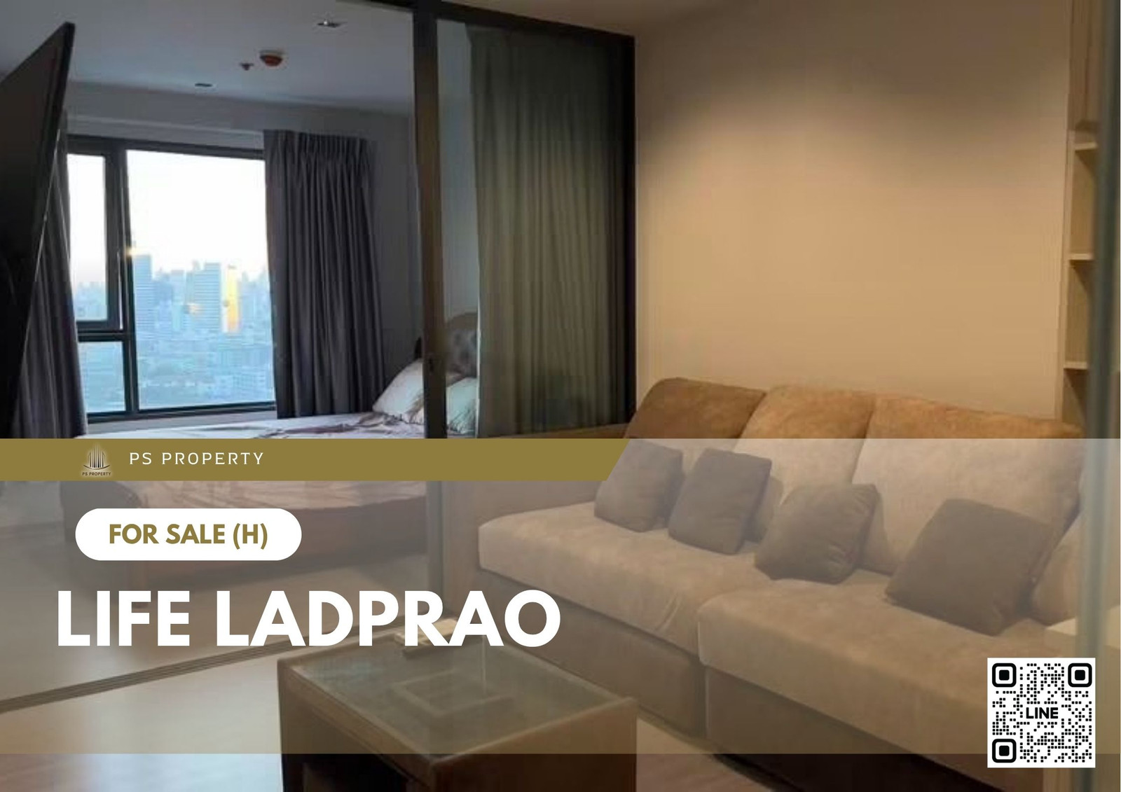 Urgent Sale 📍 Life Ladprao 📍 2 Bedrooms, Fully Furnished and Equipped with Appliances, Near BTS Ha Yaek Ladprao Station Urgent Sale 📍 Life Ladprao 📍 2 Bedrooms, Fully Furnished and Equipped with Appliances, Near BTS Ha Yaek Ladprao Station