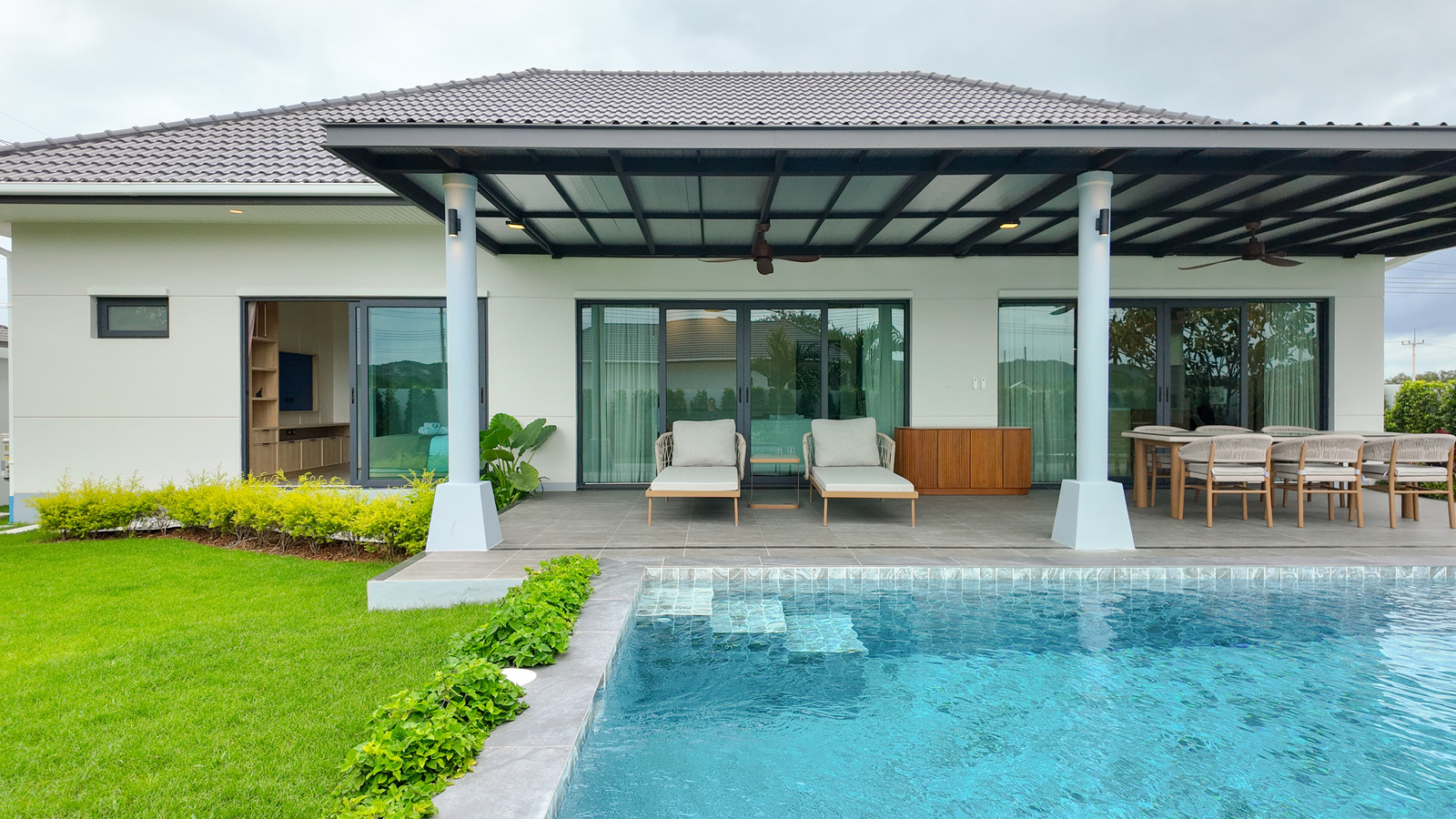 NANTRA VILLA (Type C) Luxury 3 - Bedroom Pool Villa for Sale – Hua Hin Soi 112  (BS6907006)