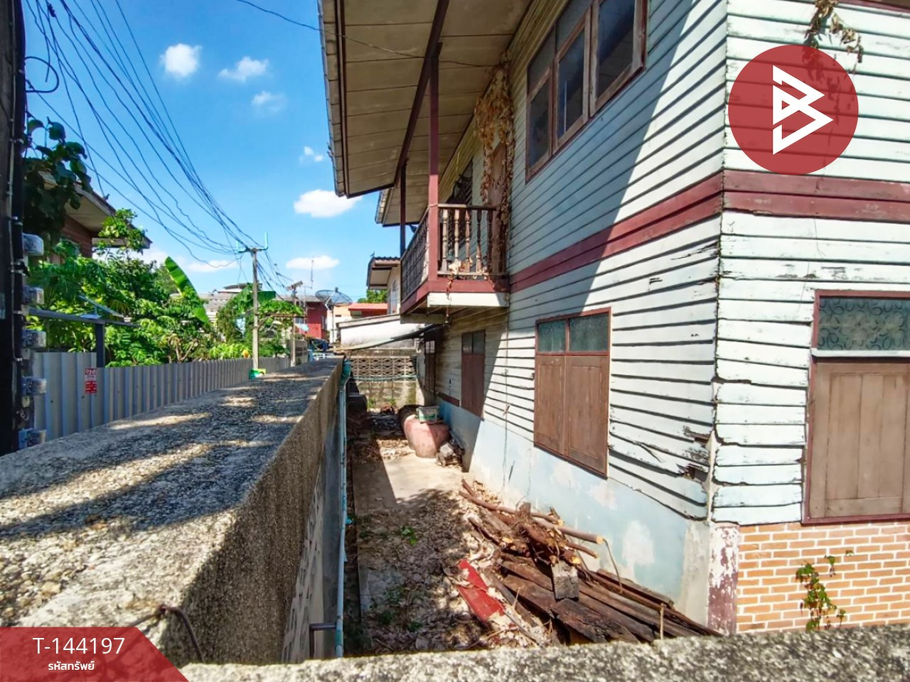 Land for sale with wooden house, area 50 sq m, Phasi Charoen, Bangkok. – รูปที่ 4