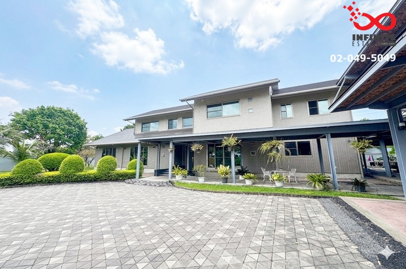ขายบ้านเดี่ยว 2 ชั้น โครงการปัญญาอินทรา P1 บนที่ดินมากถึง 620 ตรว. แปลงริม – รูปที่ 2