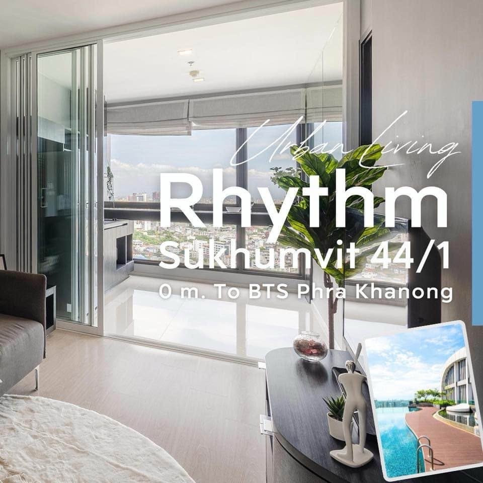 🔥Rent at Rhythm 44/1 🔥1BR 1BR 🔥 30,000 🔥45sqm 🔥Floor33 – รูปที่ 2
