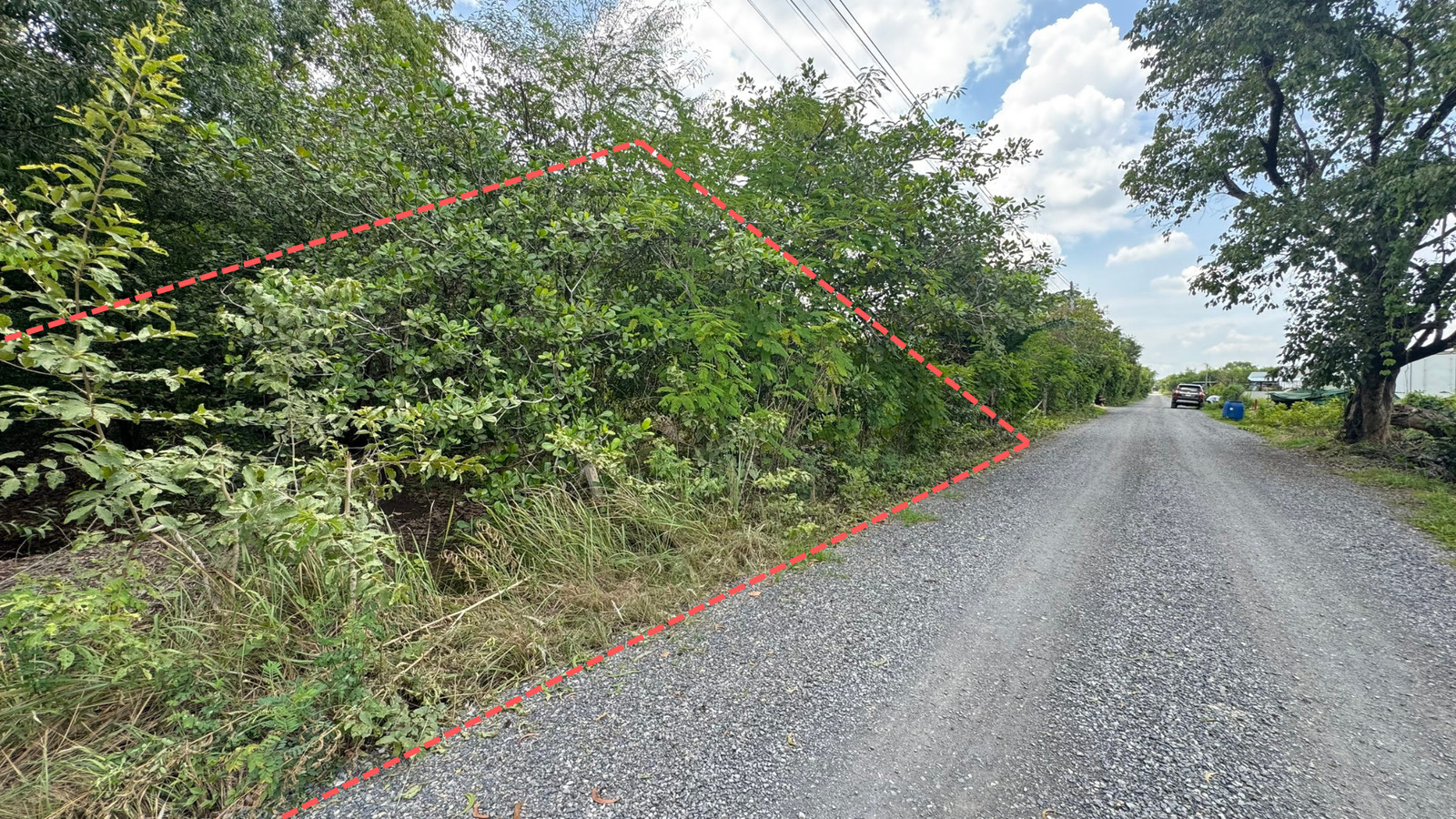 For sale/rent empty land, Khlong Hok, Khlong Luang, Pathum Thani, size 1,021 sq m, width approximately 32 meters, price only 3,xxx baht/sq m. For sale/rent empty land, Khlong Hok, Khlong Luang, Pathum Thani, size 1,021 sq m, width approximately 32 meters, price only 3,xxx baht/sq m.