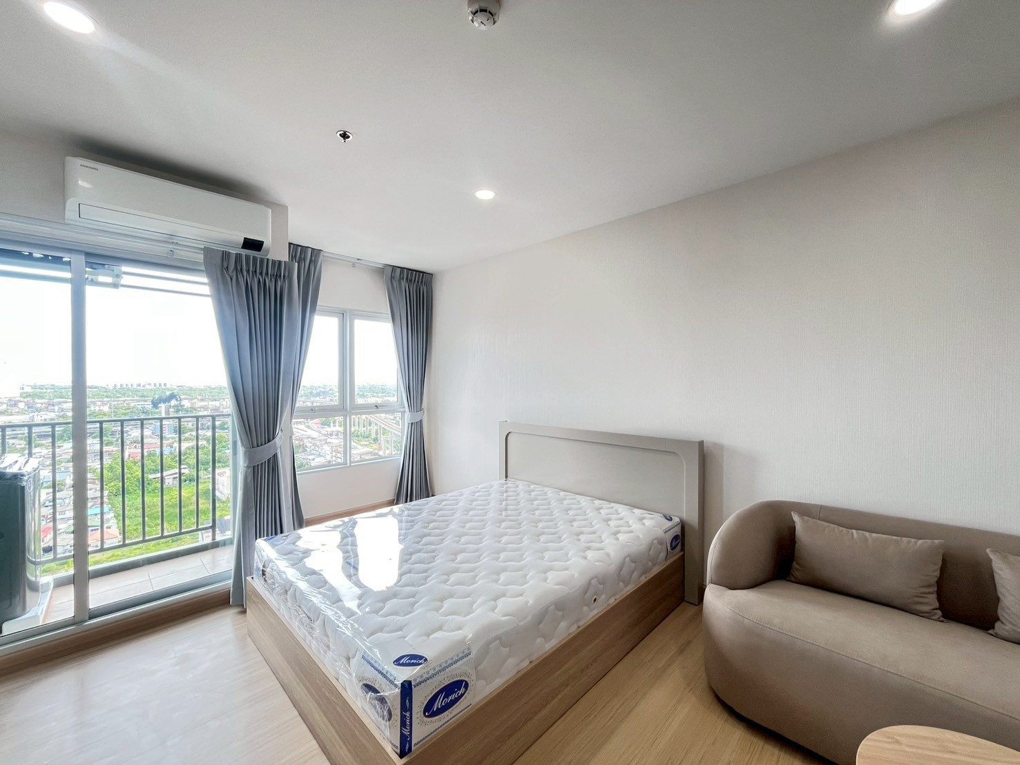PFD-08630 ให้เช่าคอนโด ศุภาลัย เวอเรนด้า สุขุมวิท 117 (Supalai Veranda Sukhumvit 117) ห้องใหม่แกะกล่อง แต่งครบพร้อมอยู่ ใกล้ BTS ปู่เจ้า 🏙️✨