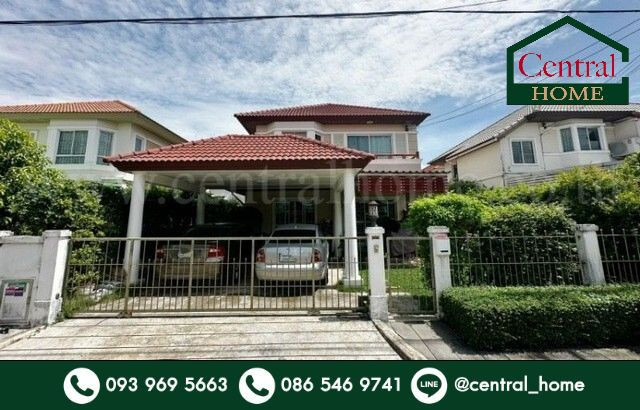 บ้านเดี่ยว2ชั้น โครงการ ชวนชื่น กรีนบาวด์ ถูกสุดในโครงการ