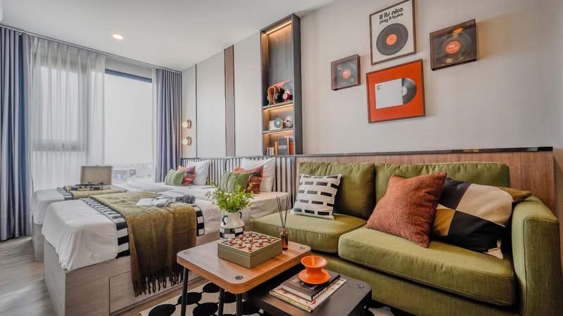 🔥 Condo next to Burapha University, within walking distance, starting at only 2.xx million, ready to move in, the most beautiful view in Bangsaen!💸 Installments start at 6,xxx baht/month. Hurry before this beautiful room is sold out. 🔥 Condo next to Burapha University, within walking distance, starting at only 2.xx million, ready to move in, the most beautiful view in Bangsaen!💸 Installments start at 6,xxx baht/month. Hurry before this beautiful room is sold out.