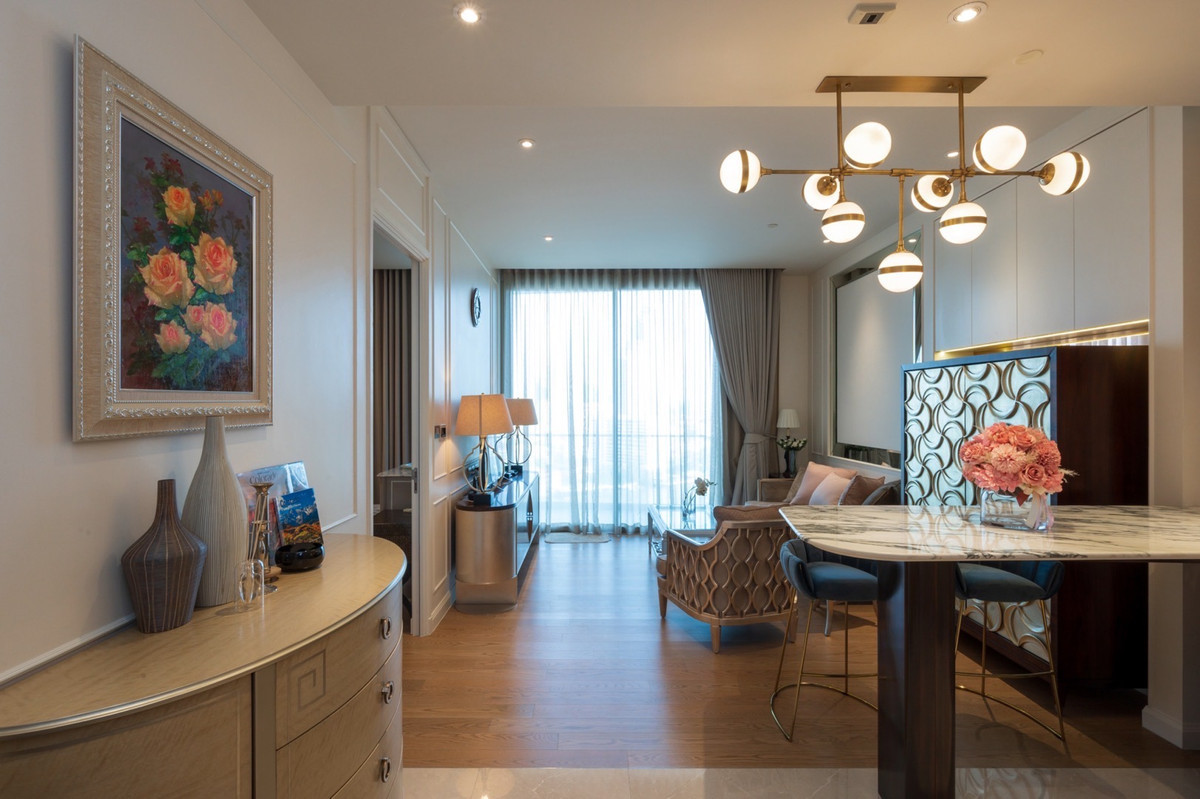 FOR RENT📍Magnolias Waterfront Residences at ICONSIAM rent only 70,000 baht/month.