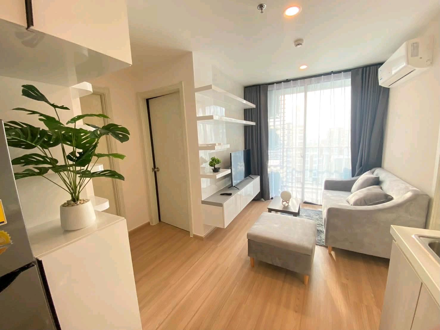✨🚇 High floor condo, 30th floor, 2 bedrooms, 2 bathrooms, fully furnished. Ready to move in, On Nut location, convenient travel, near BTS On Nut. – รูปที่ 3