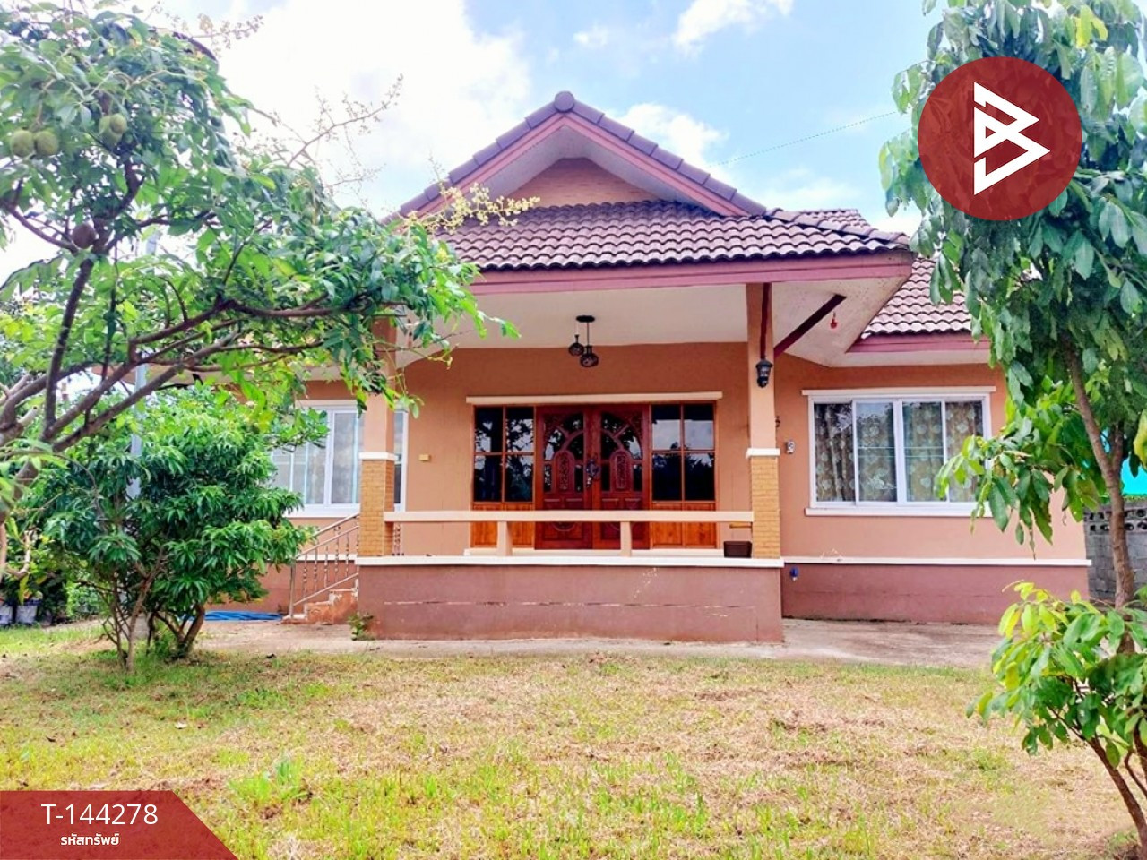 Single house for sale, area 1 ngan 65 sq m, Phon Phisai, Nong Khai.