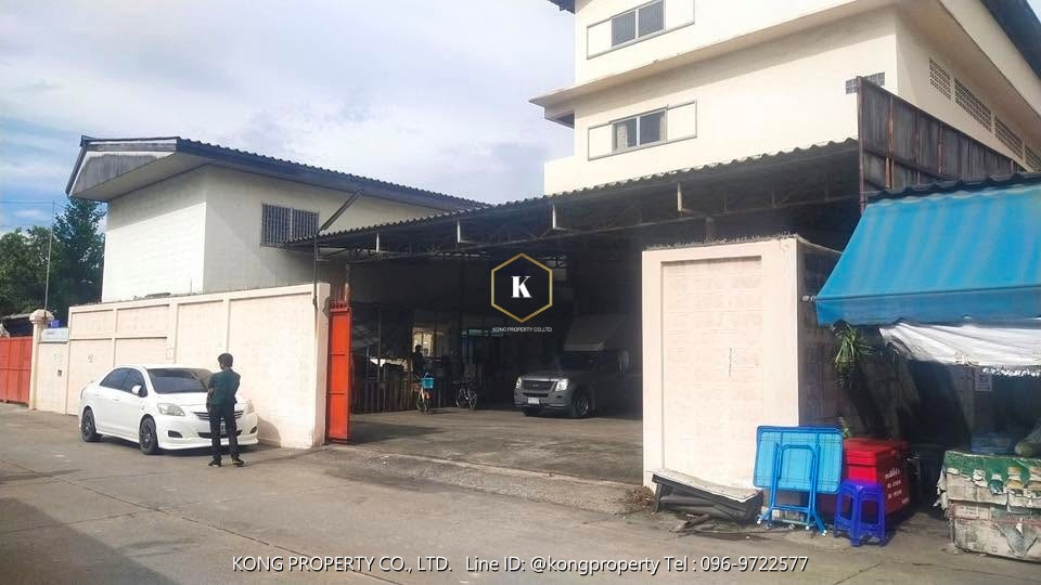 Warehouse for rent, purple area, 4 floors, Om Noi, Krathum Baen, Samut Sakhon, area 2,205 square meters. Warehouse for rent, purple area, 4 floors, Om Noi, Krathum Baen, Samut Sakhon, area 2,205 square meters.