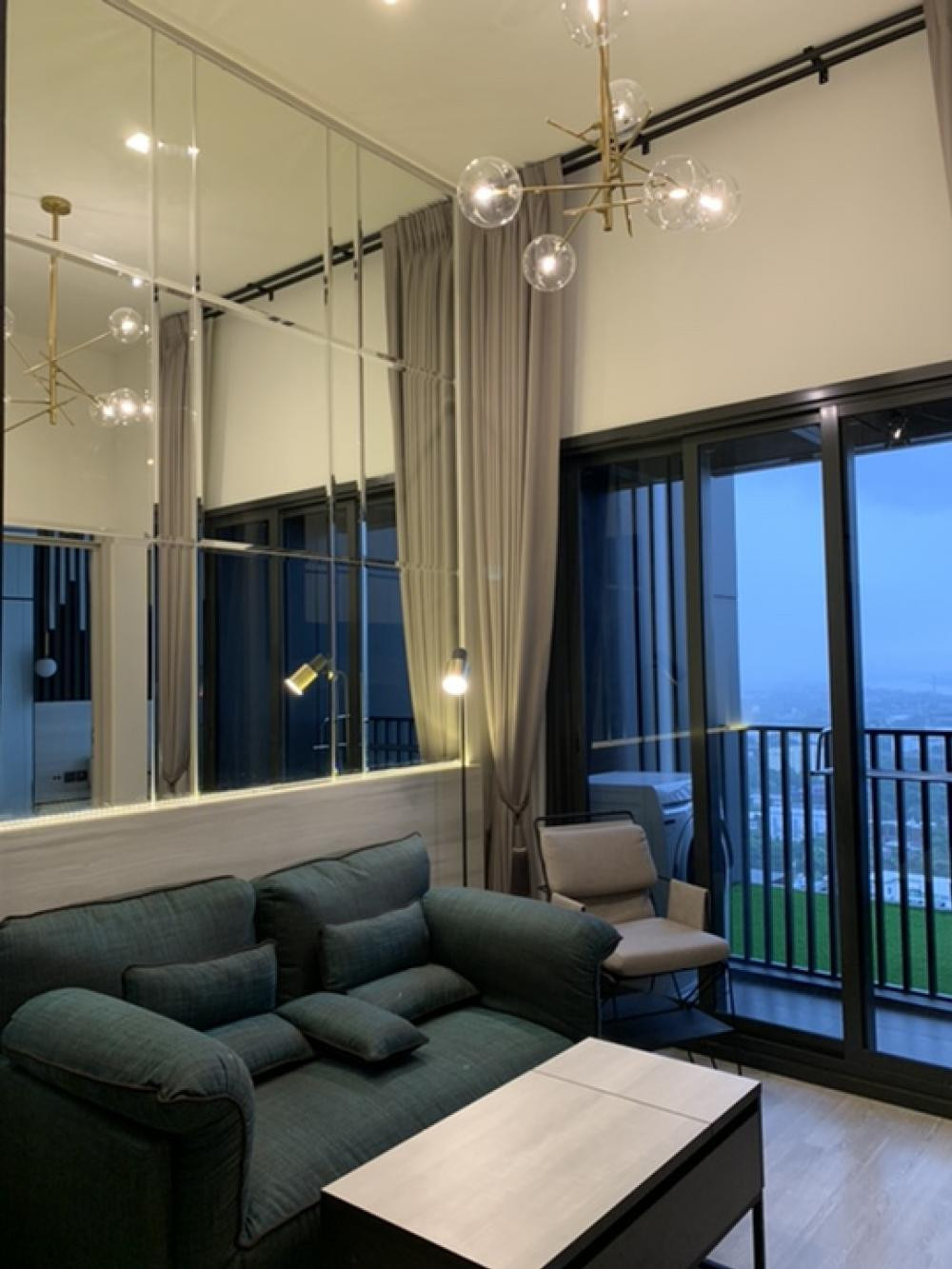 PFD-08627 Condo for rent, The Line Sukhumvit 101 , river view room. Fully furnished, ready to move in, near BTS Punnawithi 🏙️✨