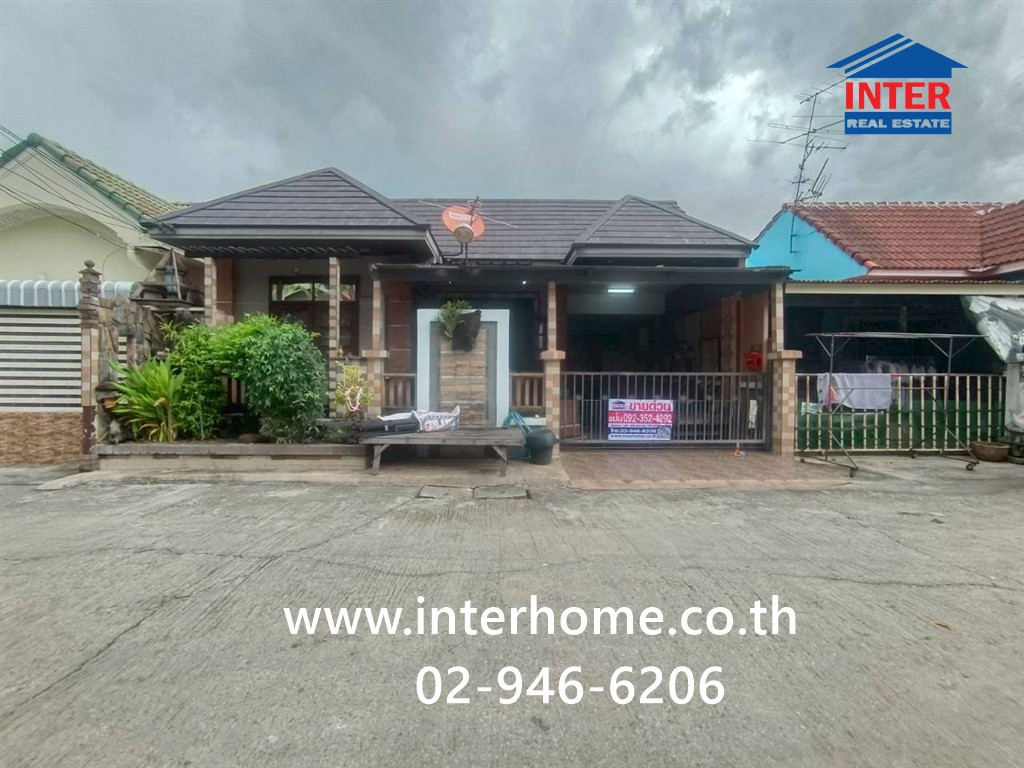 บ้านเดี่ยว 1 ชั้น 27.6 ตร.ว. หมู่บ้านนันทวัน10 ซอยเลียบวารี53 ถนนเลียบวารี เขตหนองจอก กรุงเทพมหานคร – รูปที่ 2