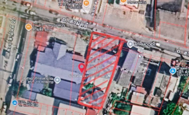 #Land for sale plus a 2-story detached house with a large multi-purpose building and office. Next to Samakkhi Road #Mueang District #Nonthaburi Province, area 155 sq m., near MRT Pink Line. #Land for sale plus a 2-story detached house with a large multi-purpose building and office. Next to Samakkhi Road #Mueang District #Nonthaburi Province, area 155 sq m., near MRT Pink Line.
