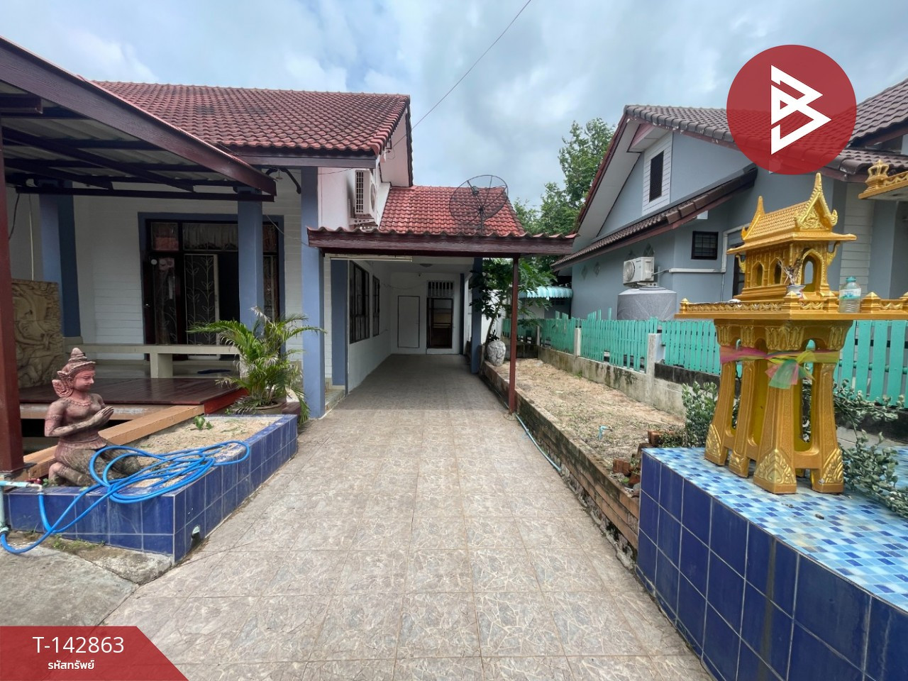 ขายบ้านเดี่ยวชั้นเดียว โครงการบ้านสวนพฤกษา 304 เนื้อที่ 70 ตร.วา อ.ศรีมหาโพธิ ปราจีนบุรี – รูปที่ 3