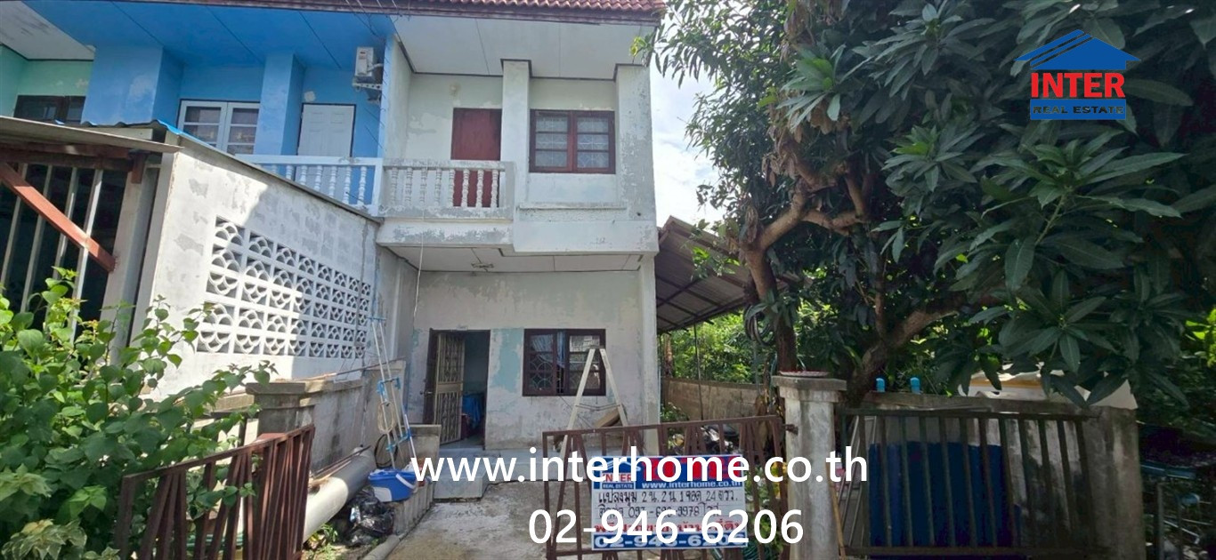 Townhouse, 2 floors, 24 sq m, Chuthapat Village, Lat Lum Kaeo, Soi Wat Bo Thong, Lat Lum Kaeo-Pathum Thani Road. Pathum Thani-Bang Len Road, Lat Lum Kaeo, Pathum Thani – รูปที่ 2