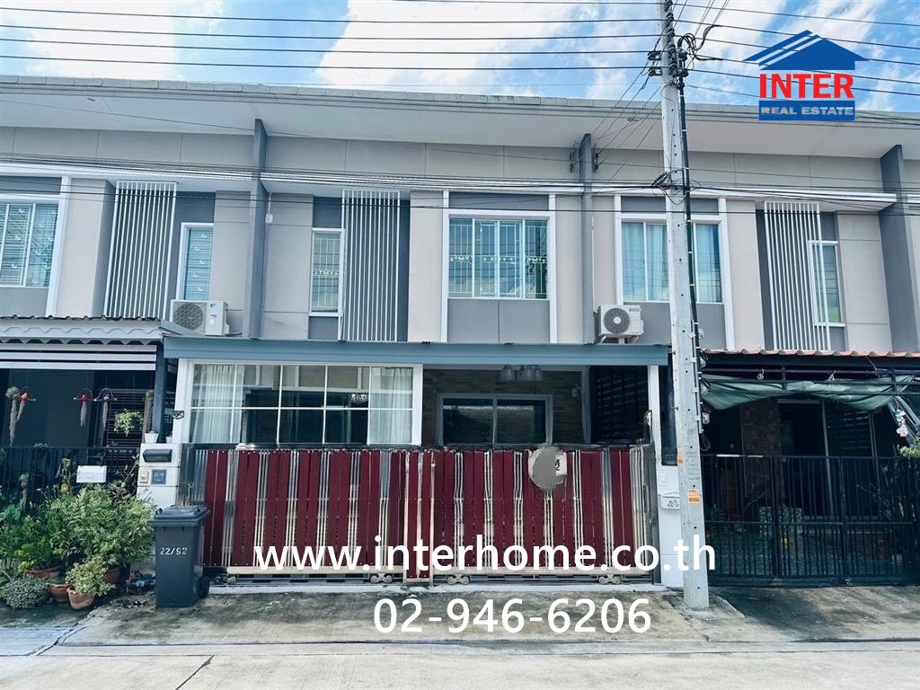 ทาวน์เฮ้าส์ 2 ชั้น 19.8 ตร.ว. หมู่บ้านพฤกษาวิลล์96 พหลโยธิน-เพิ่มสิน ซอยเพิ่มสิน30/2 (ซอยเนียมนำผล) ถนนเพิ่มสิน ถนนพหลโยธิน ถนนสุขาภิบาล5 เขตสายไหม กรุงเทพมหานคร – รูปที่ 2
