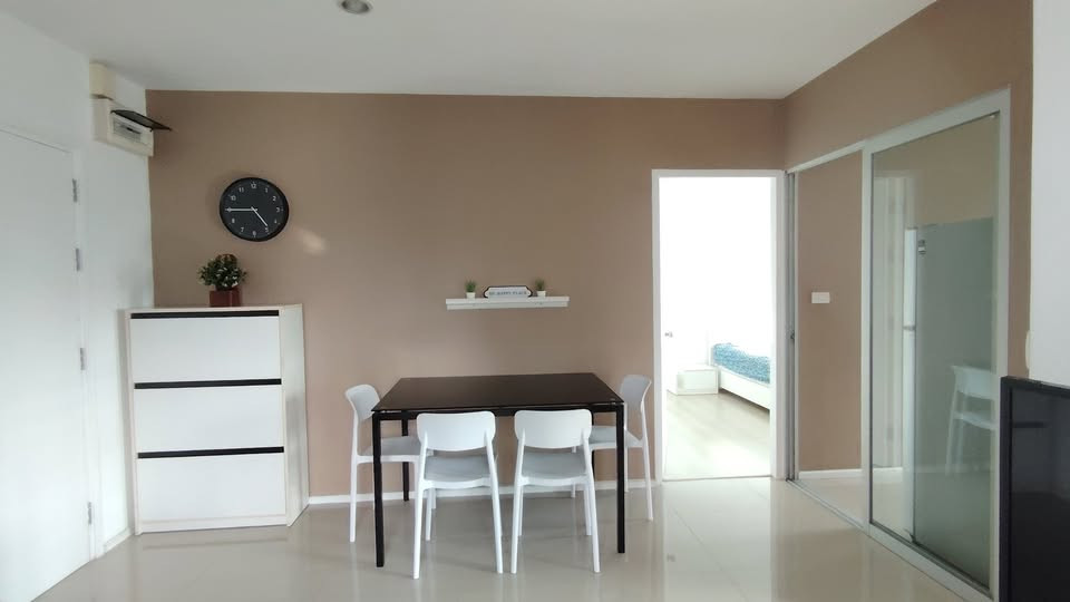 Corner room for rent, 2 bedrooms, 2 bathrooms, Aspire Sukhumvit 48, size 54 sq m., 5th floor, near BTS Phra Khanong. – รูปที่ 4