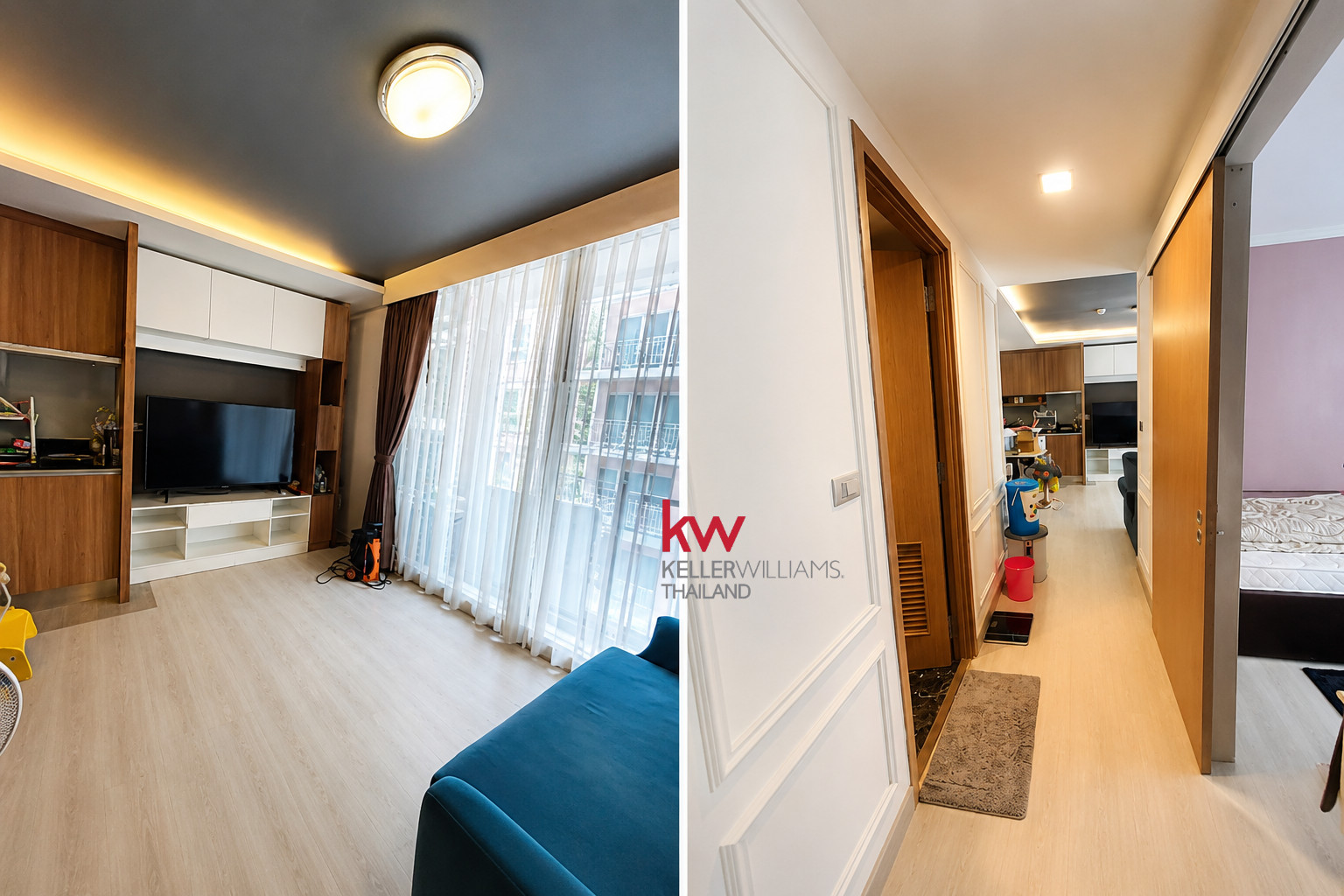 🏙️ ให้เช่า: InterLux Premier Sukhumvit 13 (อินเตอร์ลักซ์ พรีเมียร์ สุขุมวิท 13) ✨ห้องใหญ่ 2 ห้องนอน 54 ตร.ม. ใจกลางสุขุมวิท พร้อมอ่างอาบน้ำ ใกล้ BTS นานา & MRT สุขุมวิท 🚆🛁 KWTH3439 – รูปที่ 3