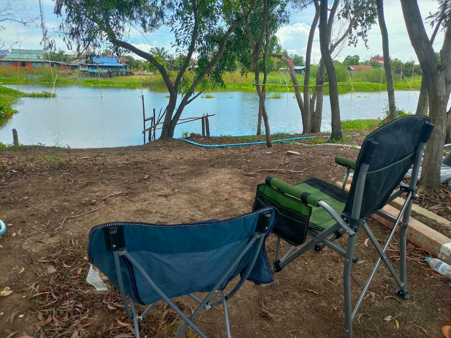 Land for sale, over 5 rai, beautiful canal view, cool breeze all day. Large plot of land ready for development  The waterfront life that many people are searching for Its right here. 5 Chinese characters will show you the best of the best. – รูปที่ 2