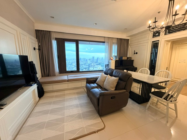 ()  ขายคอนโดอมันตา ลุมพินี (Amanta Lumpini) 3 ห้องนอน 3 ห้องน้ำ ขนาด 97 ตร.ม. ชั้นสูง แต่งสวย ห้องมุม วิวโล่งไม่มีตึกบัง ได้วิวโค้งน้ำบางกระเจ้าสวยมาก  