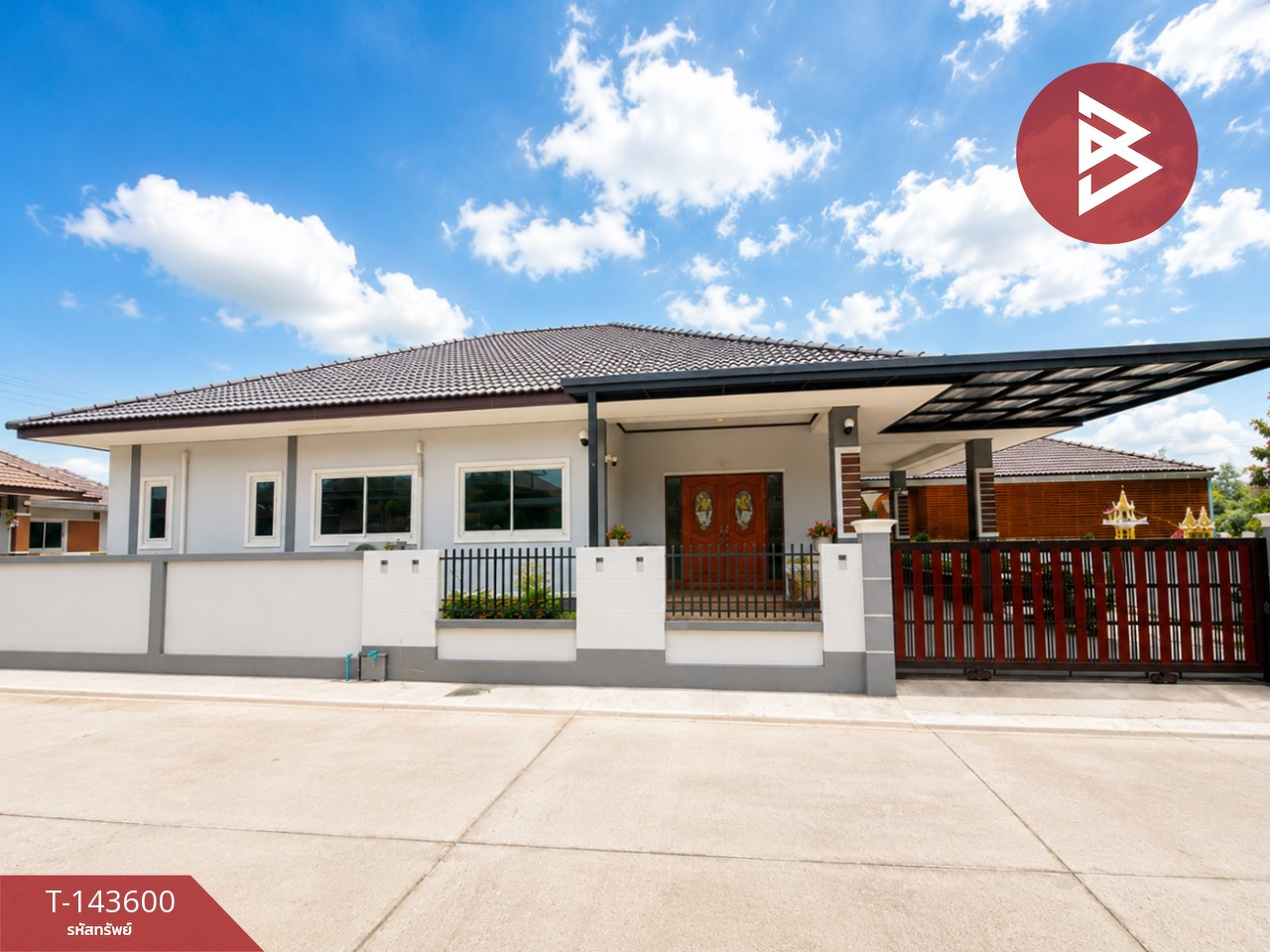ขายบ้านเดี่ยวชั้นเดียว เนื้อที่ 70.4 ตร.วา โพธาราม ราชบุรี ขายบ้านเดี่ยวชั้นเดียว เนื้อที่ 70.4 ตร.วา โพธาราม ราชบุรี