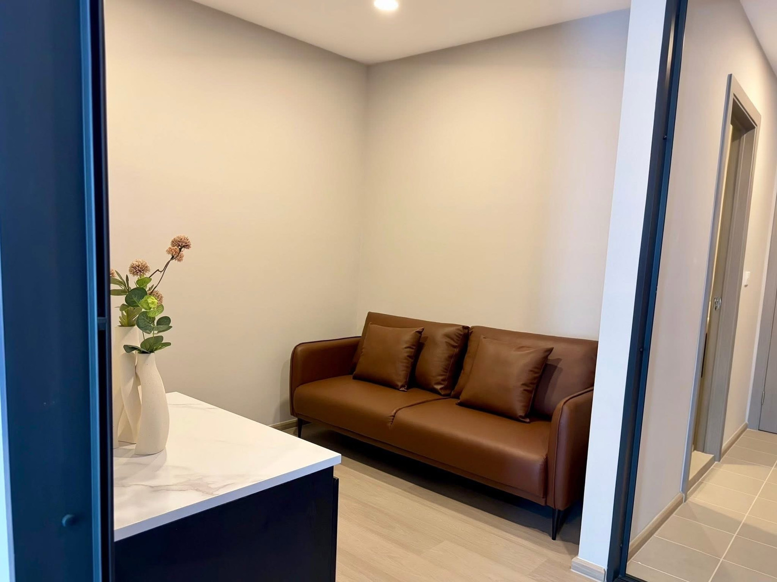 🏙️✨ Aspire Onnut Station | 100% new room, never rented out 🌅 High floor, city view + Chao Phraya River curve 🚇 only 200 m. from BTS On Nut – รูปที่ 2