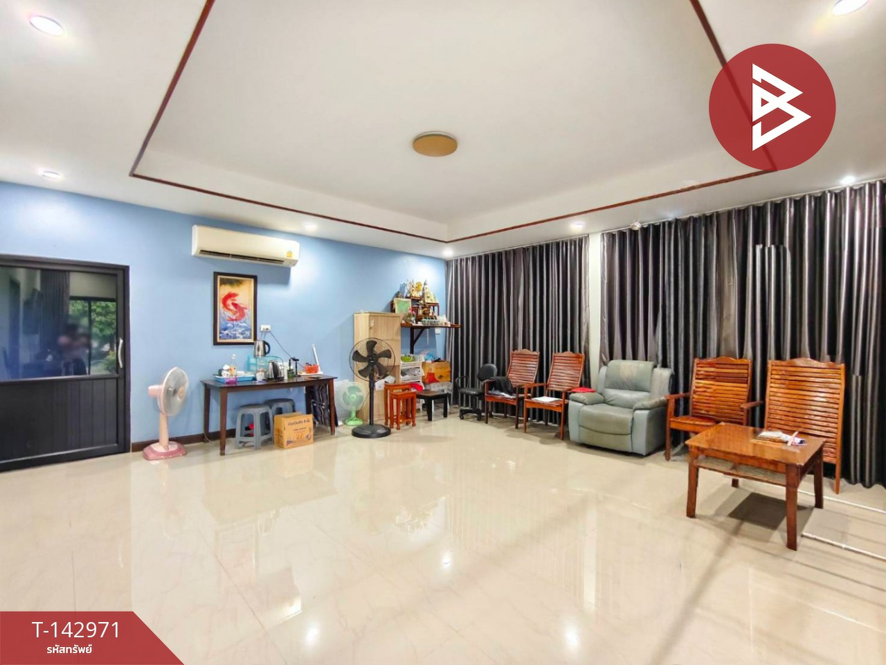 Single-storey detached house for sale, area 2 rai 2 ngan 97 sq m, Ban Pong, Ratchaburi. – รูปที่ 4