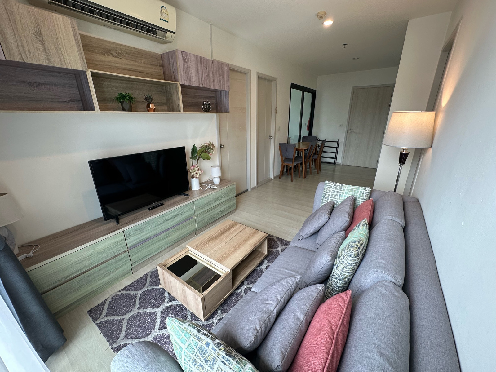 Life asoke Best price🔥 Nicely decorated Direct access to MRT Petchaburi !  – รูปที่ 4