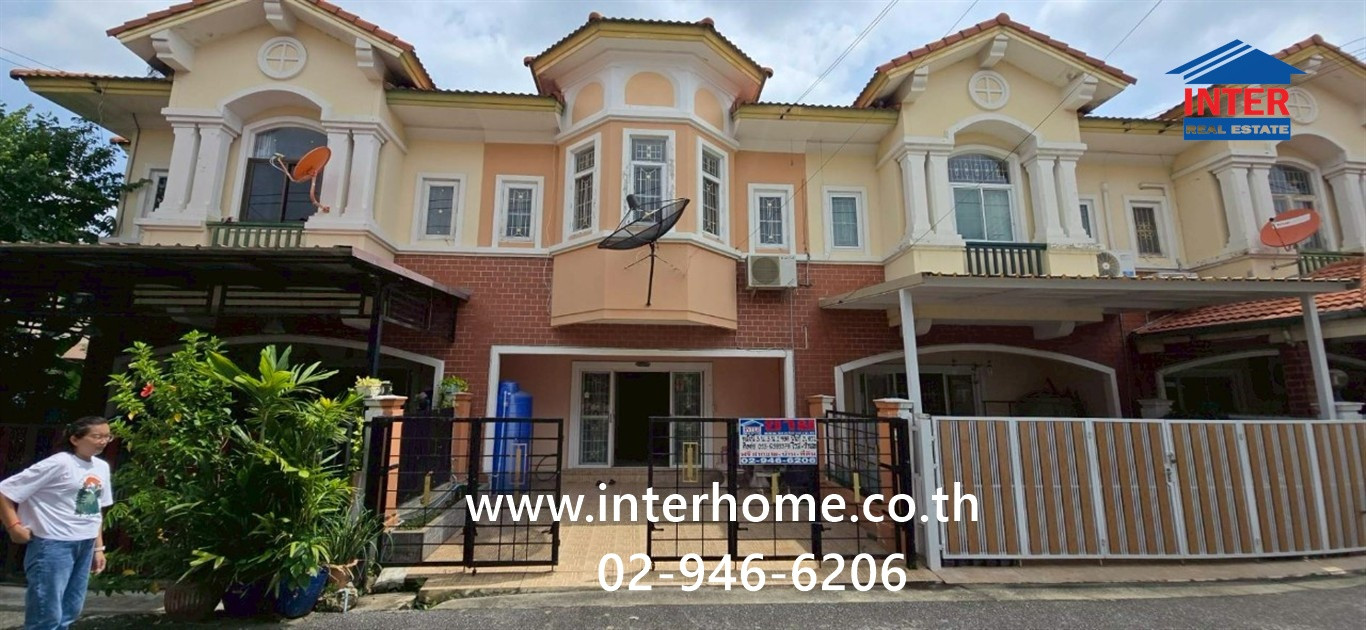 ทาวน์เฮ้าส์ 2 ชั้น 21 ตร.ว. หมู่บ้านพฤกษาวิลล์ 1 ลำลูกกา-คลอง 2 ถนนรังสิต-นครนายก ถนนลำลูกกา ลำลูกกา ปทุมธานี