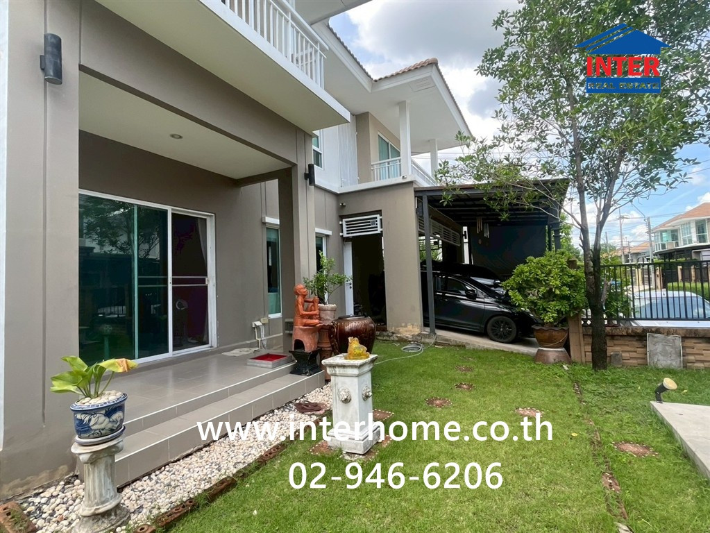 บ้านเดี่ยว 2 ชั้น 74.8 ตร.ว. หมู่บ้านดีไลท์แอทซีน วัชรพล-จตุโชติ ถนนสุขาภิบาล5 ถนนวัชรพล เขตสายไหม กรุงเทพมหานคร – รูปที่ 3