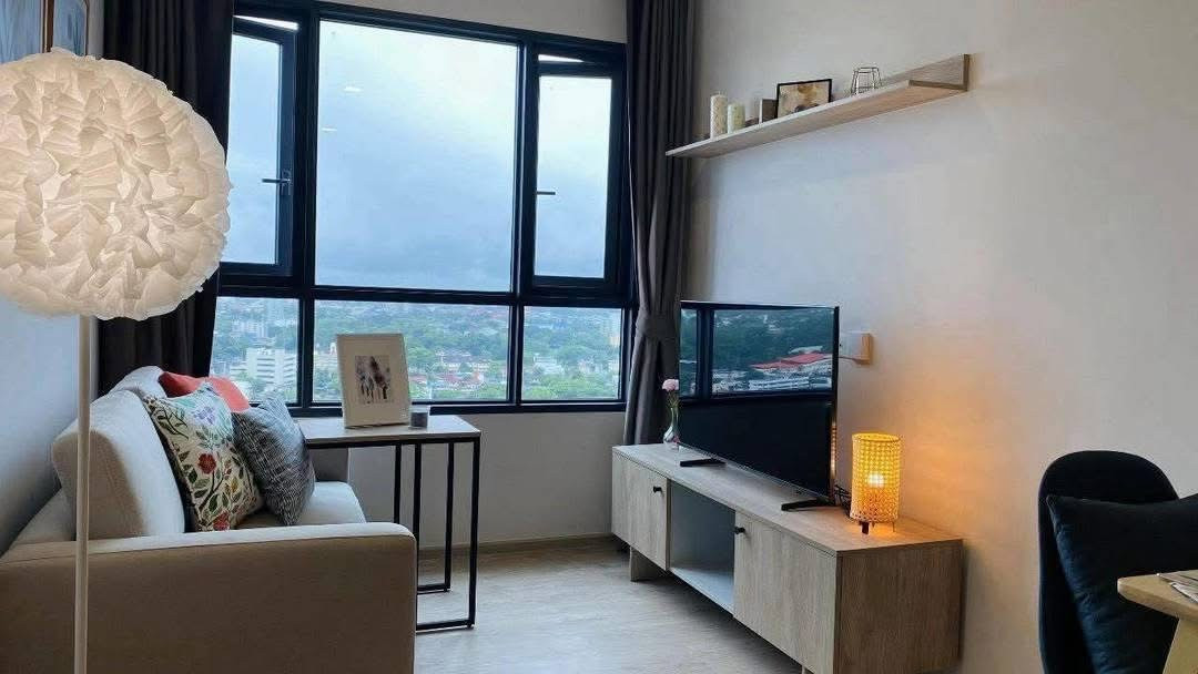 ให้เช่า เดอะ เบส ไฮท์ - เชียงใหม่ ชั้น 23  ขนาด 29 ตรม. ส่วนกลางสวย🌲 เฟอร์ครบ 🛋   – รูปที่ 4