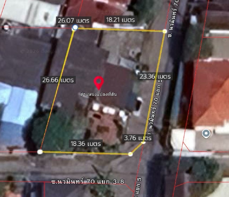 ขายบ้านเดี่ยว 2 ชั้น ที่ดิน121ตรว.หลังมุม ซ.นวมินทร์70 – รูปที่ 2