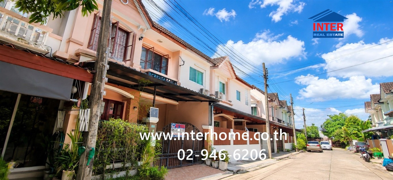 ทาวน์เฮ้าส์ 2 ชั้น 18 ตร.ว. หมู่บ้านบุศรินทร์ รามอินทรา ซอยพระยาสุเรนทร์40 ถนนพระยาสุเรนทร์ ถนนรามอินทรา-คู้บอน เขตคลองสามวา กรุงเทพมหานคร – รูปที่ 2
