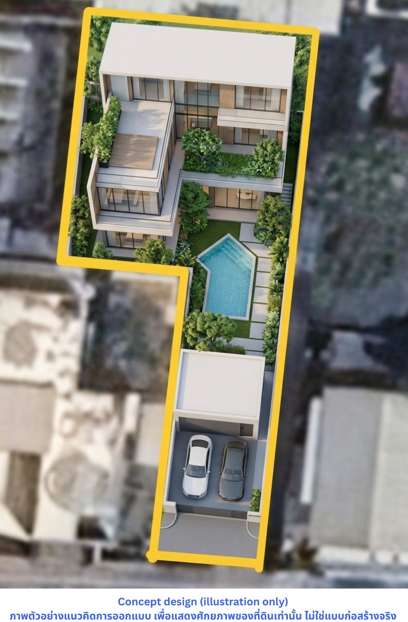🏡 Empty land for sale in the heart of the city - Soi Farm Watthana, Rama 4 Road, Khlong Toei. – รูปที่ 2