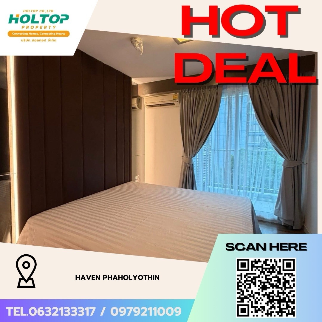 #Z5818💥110669 🔥Condo for rent Haven Phaholyothin #Z5818💥110669 🔥Condo for rent Haven Phaholyothin