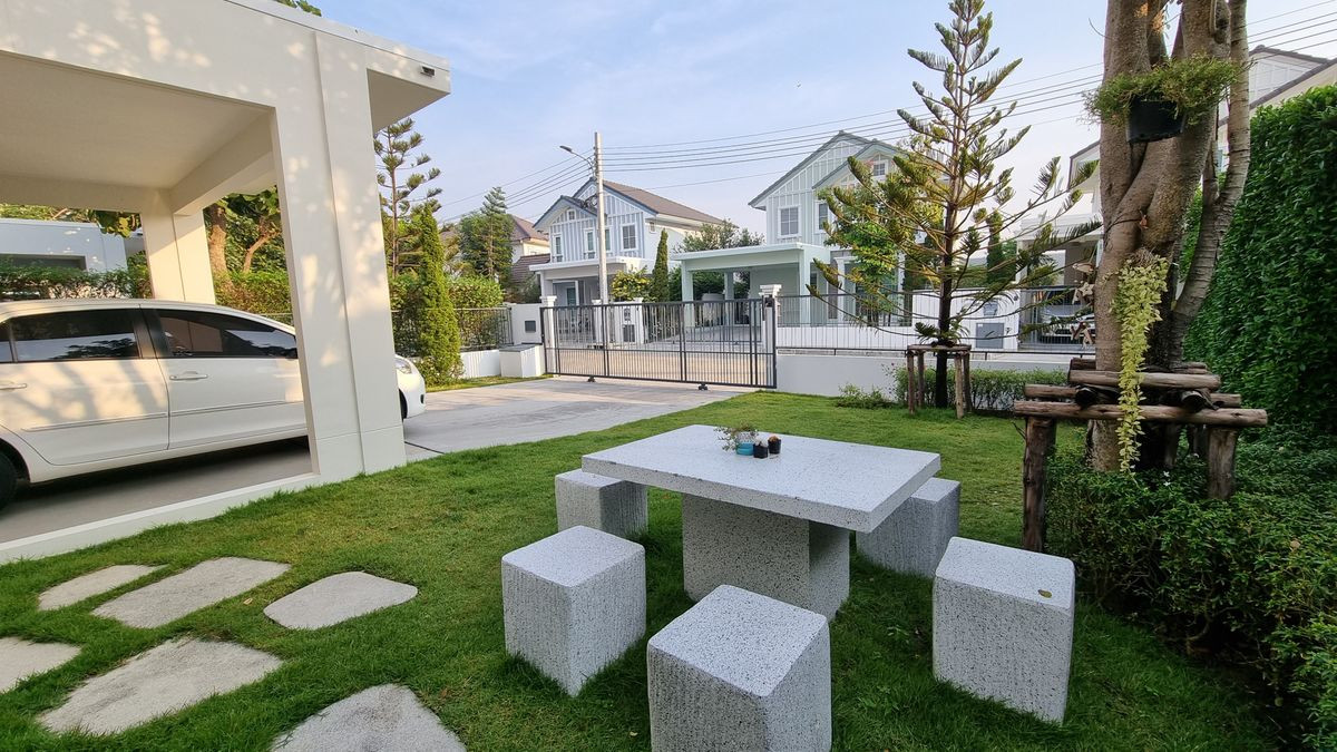✨ ให้เช่า บ้านเดี่ยว โครงการ Villaggio ศรีนครินทร์ 3 นอน 3 น้ำ 62 ตรว 4 จอด เพียง 45000 บาท 🏡💖 – รูปที่ 2