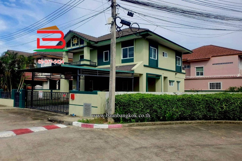 บ้านเดี่ยว วิสต้าวิลล์ 3 (ลำลูกกา คลอง 8) เนื้อที่ 93.1 ตรว.ถนนตัดผ่าน ลำลูกกา-ธัญบุรีคลองแปด ตำบลลำลูกกา อำเภอลำลูกกา จังหวัดปทุมธานี – รูปที่ 2
