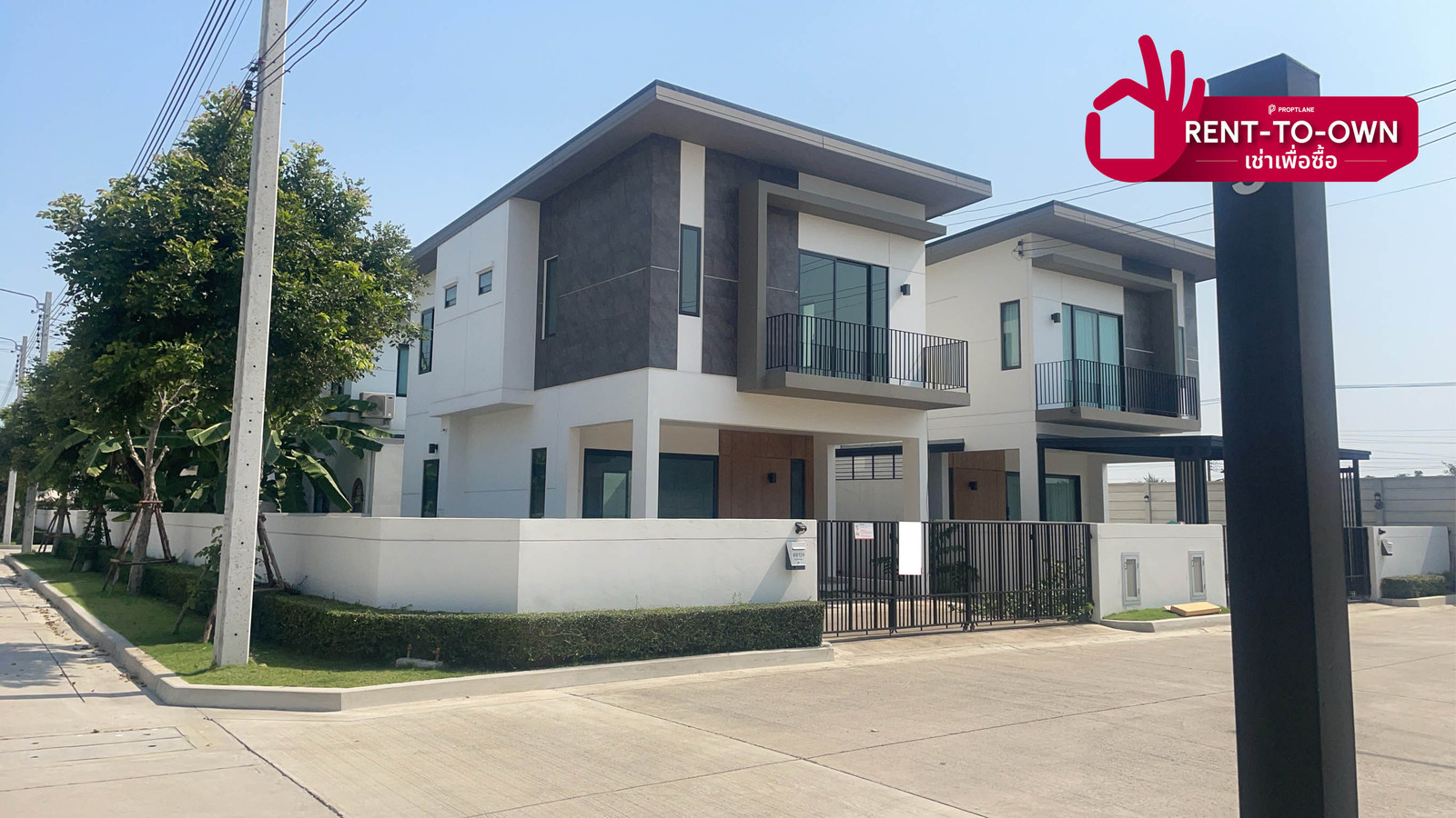 Urgent sale, project house Esgate Life Ratchaphruek - Kanchanaphisek 2 (can pay directly to the company)