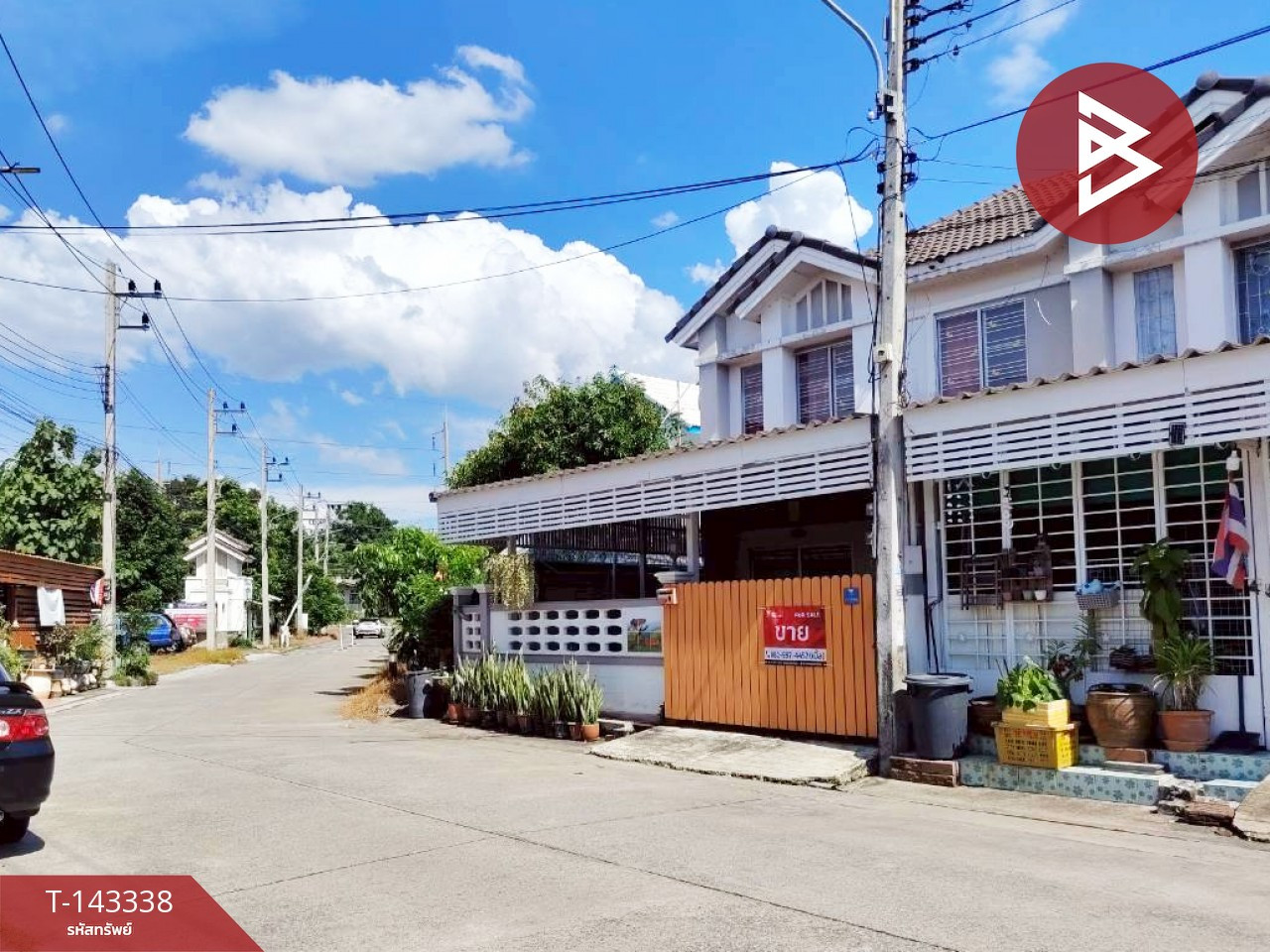 Townhouse for sale Pruksa Village 71, Bangkok-Pathum Thani, ready to move in. – รูปที่ 2