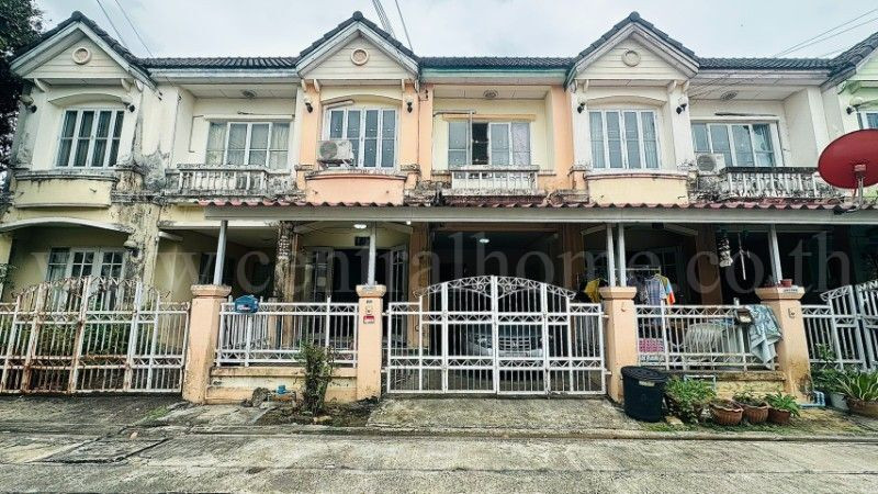 ทาวน์เฮ้าส์ บุศรินทร์ บ้านกล้วย-ไทรน้อย นนทบุรี ราคาถูกที่สุด ทำเลดี เนื้อที่กว้าง – รูปที่ 3