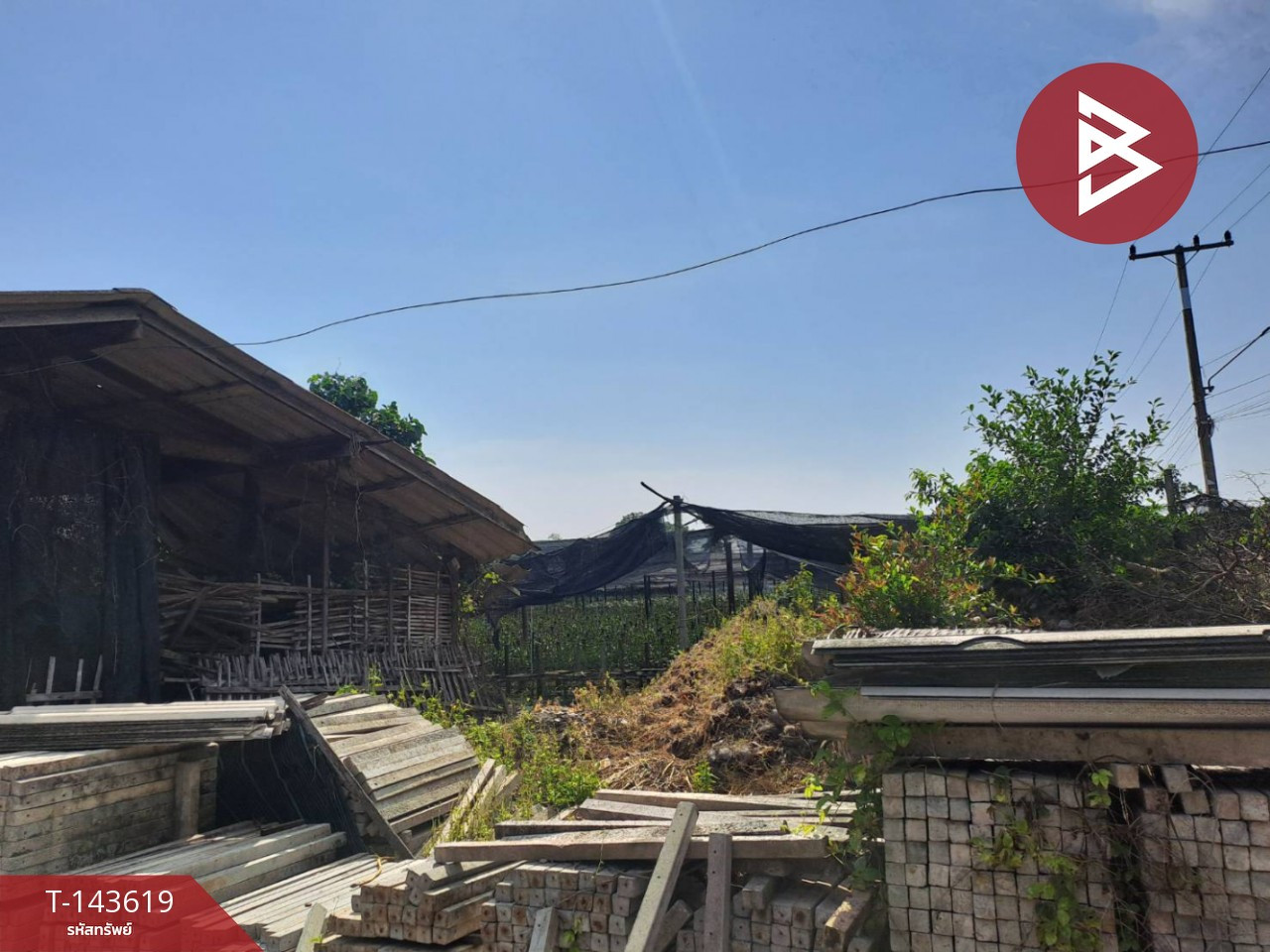 Land for sale, area 9 rai 2 ngan 46 sq m, Sam Phran, Nakhon Pathom. – รูปที่ 3