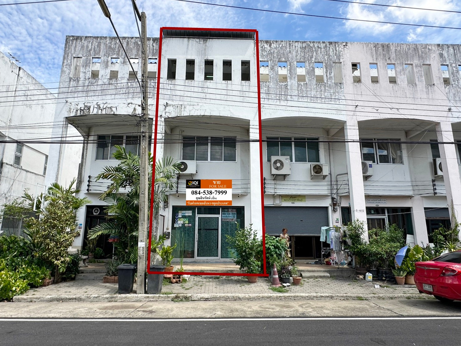 3-story commercial building for sale, Supalai Buri Village. Rangsit-Khlong Si, next to a 4-lane road. 3-story commercial building for sale, Supalai Buri Village. Rangsit-Khlong Si, next to a 4-lane road.