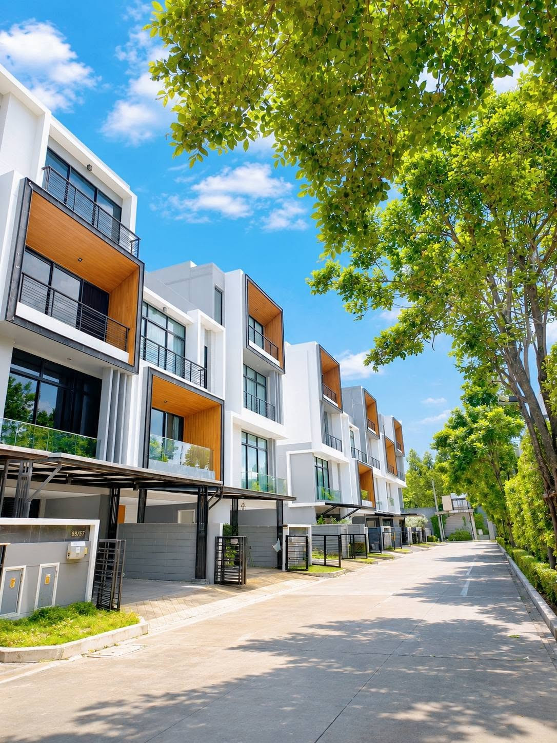 🌿It's like relaxing at a resort every day ✨ Townhome with a beautiful view next to the new Krungthep Kreetha Road | 📍Nirvana Define Srinakarin-Rama 9 | Call/Line 0971989041 – รูปที่ 3