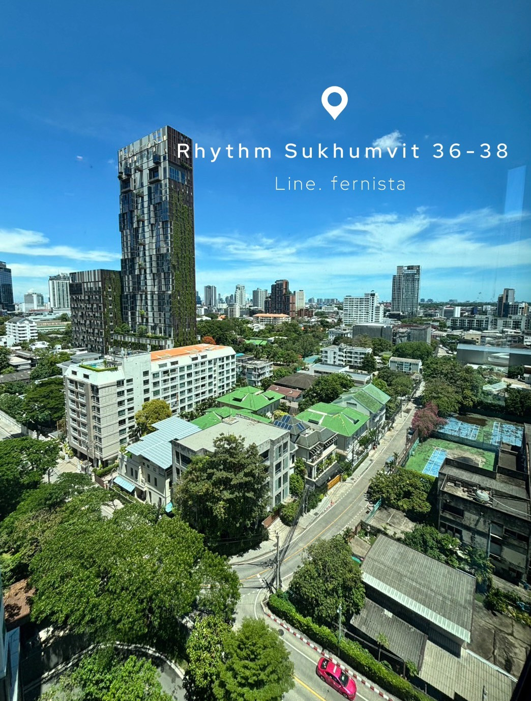 Rhythm Sukhumvit 36-38 Best deal 2B 2B size 55, City view, Fully furnished, Very good conditioned, Sell 7.5 MB only (BTS Thonglor)