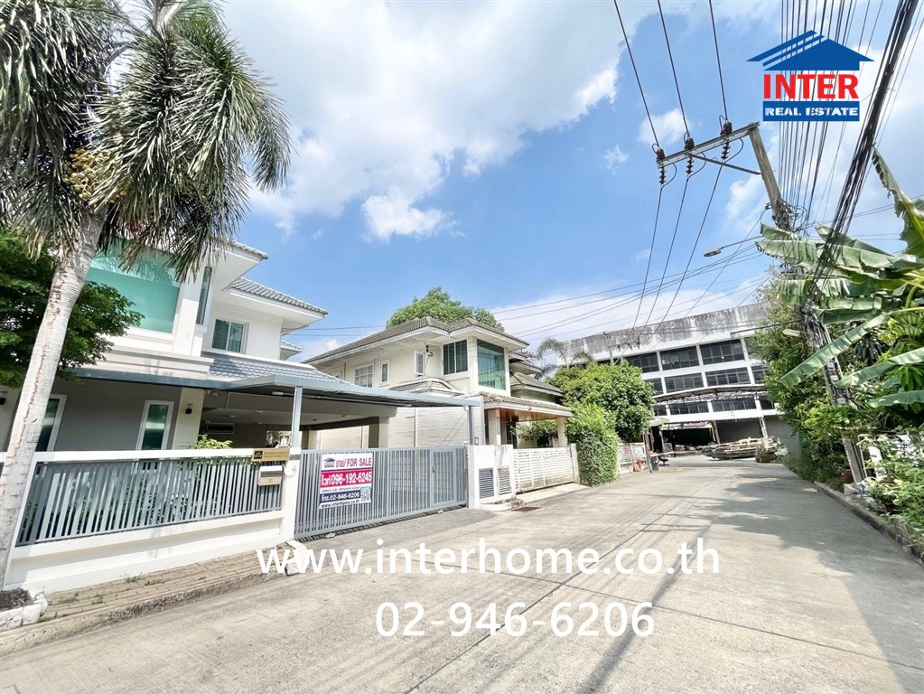 บ้านเดี่ยว 2 ชั้น 53 ตร.ว. หมู่บ้านเศรณี รามอินทรา109 ใกล้รถไฟฟ้าสายสีชมพู ซอยพระยาสุเรนทร์30 ถนนรามอินทรา ถนนพระยาสุเรนทร์ เขตคลองสามวา กรุงเทพมหานคร – รูปที่ 2