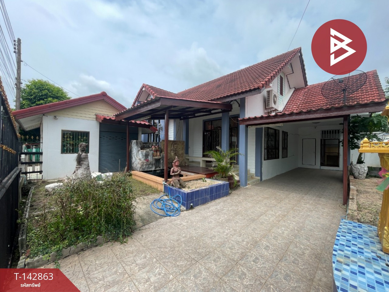 ขายบ้านเดี่ยวชั้นเดียว โครงการบ้านสวนพฤกษา 304 เนื้อที่ 70 ตร.วา อ.ศรีมหาโพธิ ปราจีนบุรี – รูปที่ 4